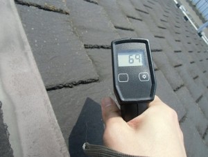 夏の屋根温度